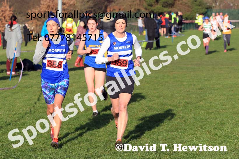 Womens Seniors and Masters, 2023 Birtley Cross Country Relays, County Durham. Photo: David T. Hewitson/Sports for All Pics